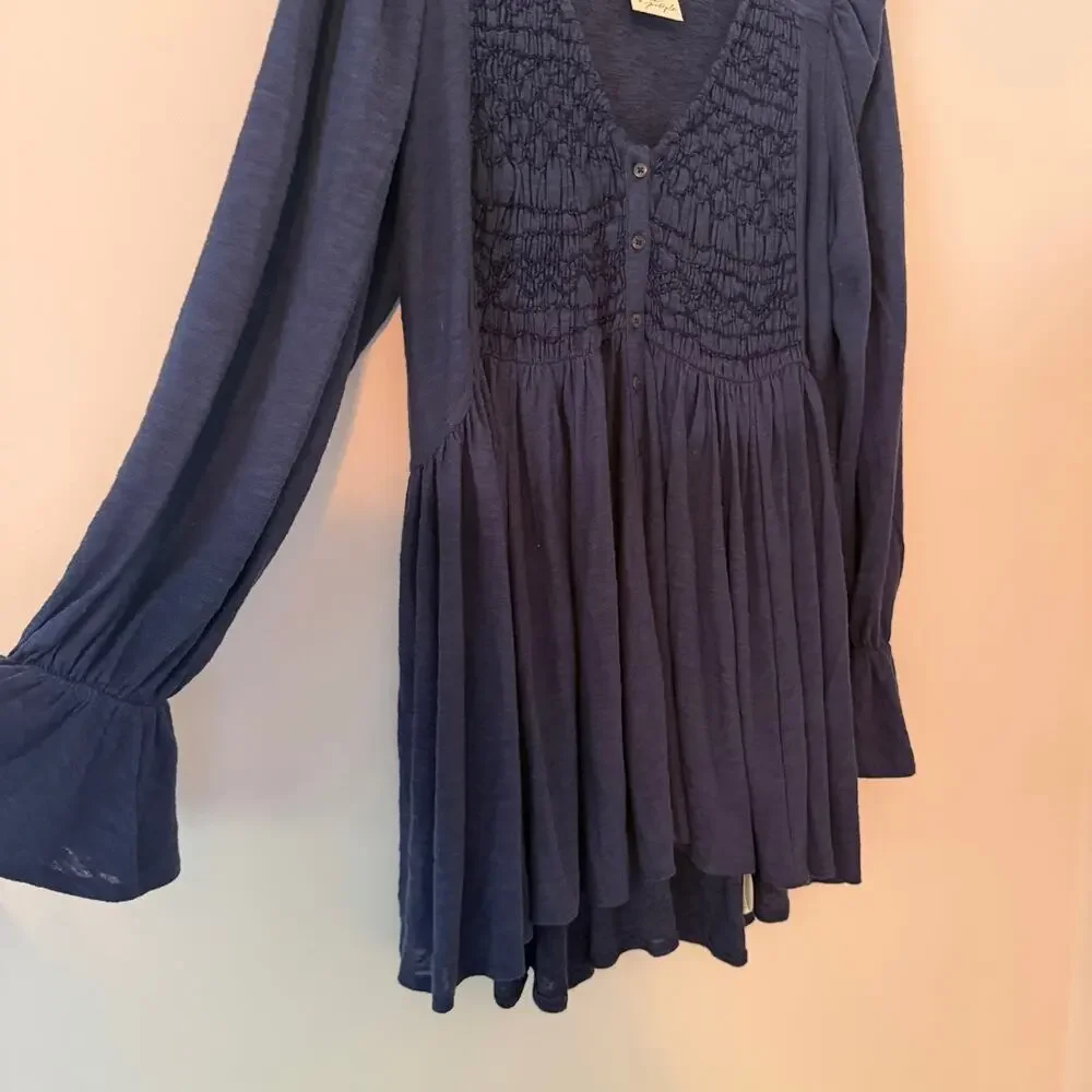 Free People Don't Call Me Baby Tunic Top NWT Size Medium Boho Festival Shirt